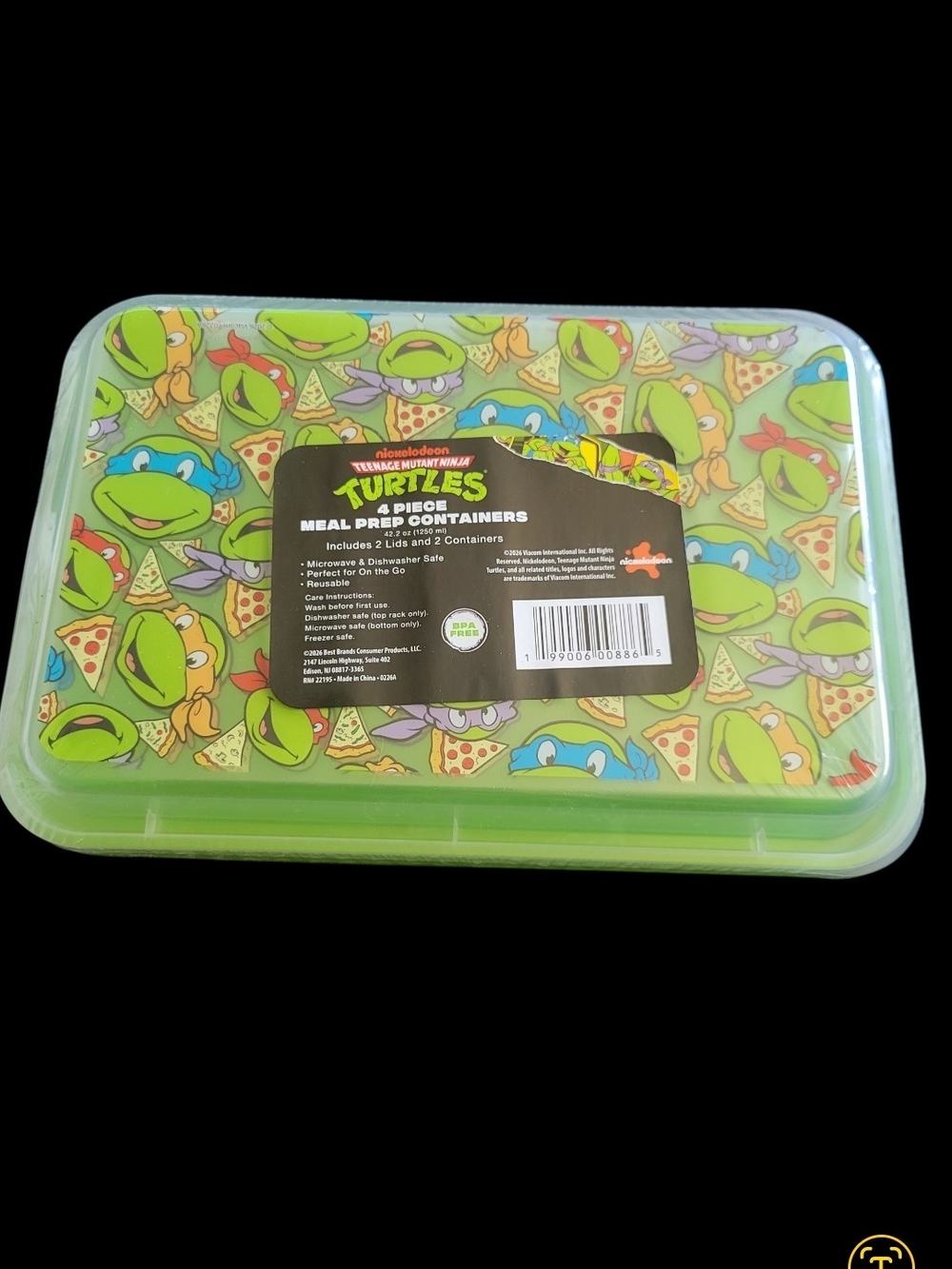 Teenage Mutant Ninja Turtles Meal Prep Container - Green